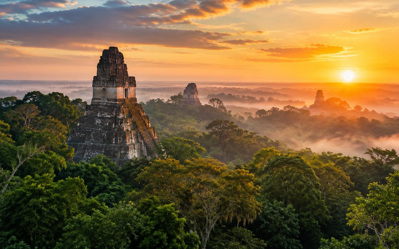 Paisaje representativo del paquete Guatemala Completo