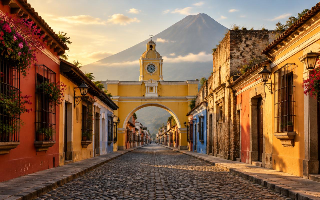 Paisaje representativo del paquete Guatemala Esencial